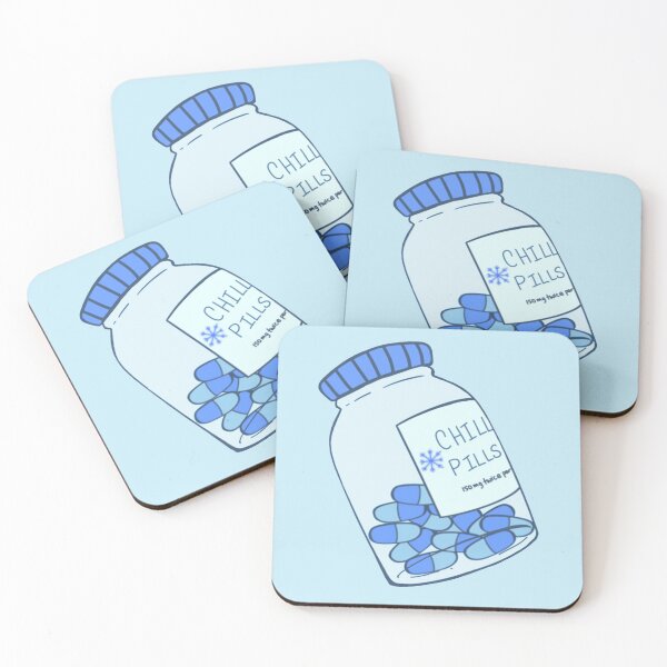 Item preview, Chill Pills designed and sold by KazsStickerShop.