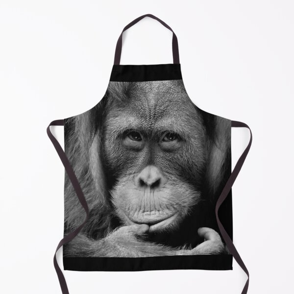 Item preview, Endangered Orang Utan Portrait Save Me designed and sold by ArtbyBodge.