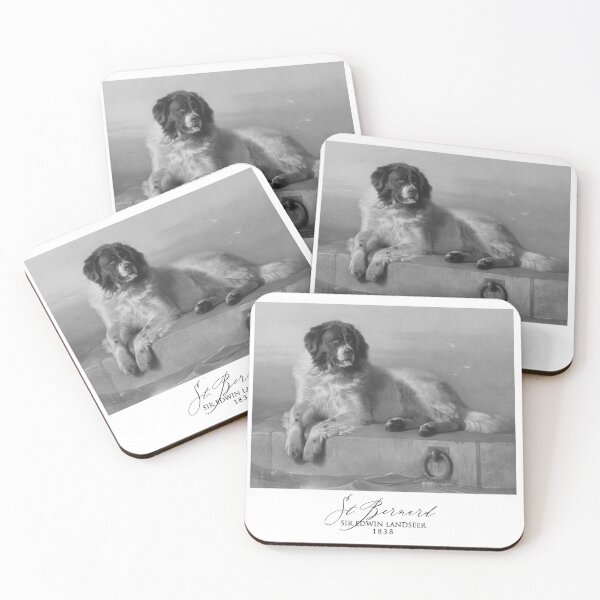 Item preview, St. Bernard by Edwin Landseer, 1838 designed and sold by ebrawne.