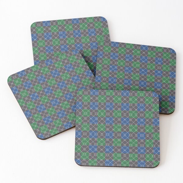 Item preview, Zig Zag Grey Green Blue designed and sold by Antava.