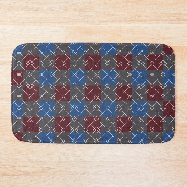 Item preview, Zig Zag Grey Burgundy Blue designed and sold by Antava.