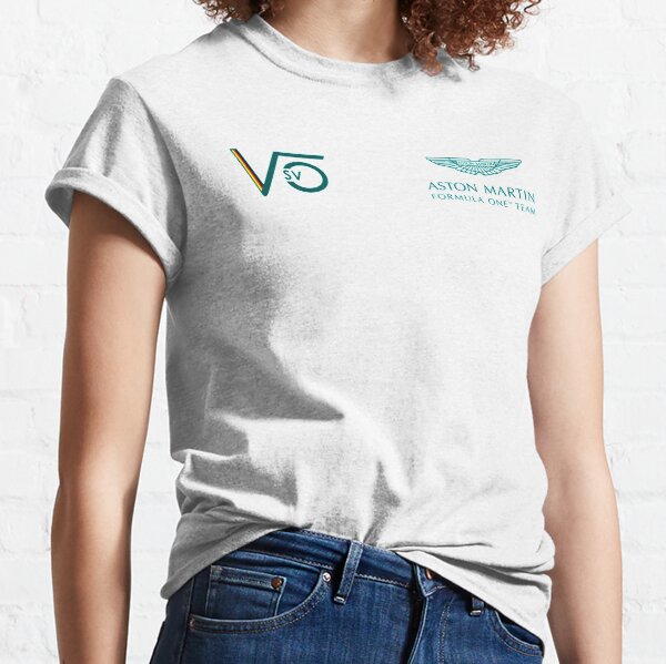 Sebastian Vettel NEU AMR21 (White Edition) Classic T-Shirt