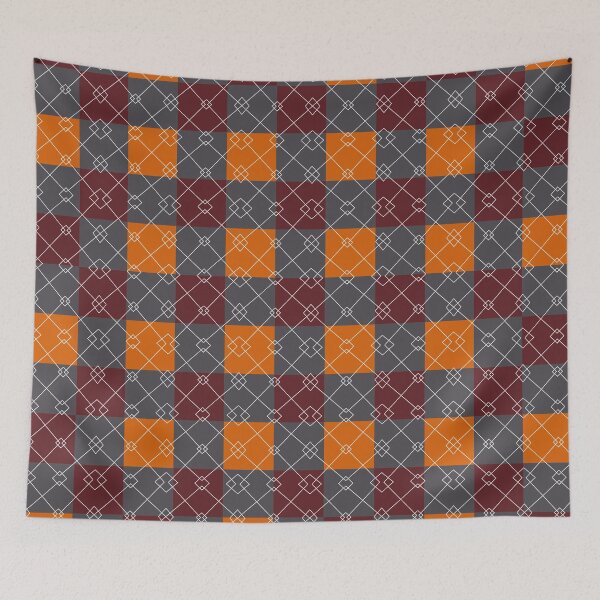 Item preview, Zig Zag Grey Burgundy Orange  designed and sold by Antava.
