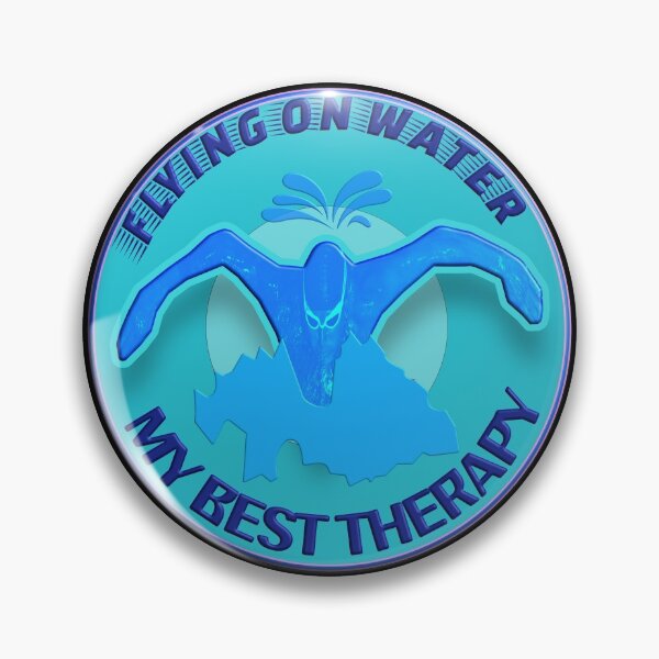 Item preview, ITS SWIMMING THING - FLYING ON WATER MY BEST THERAPY. designed and sold by Ralek.