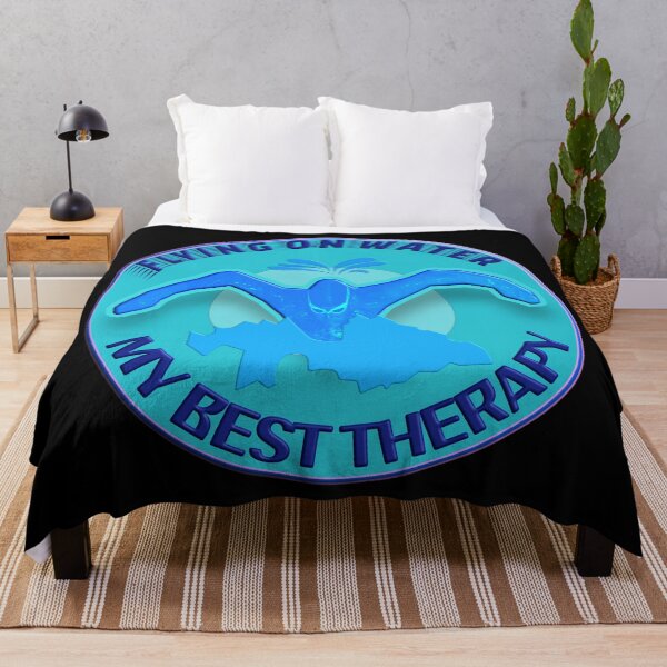 Item preview, ITS SWIMMING THING - FLYING ON WATER MY BEST THERAPY. designed and sold by Ralek.