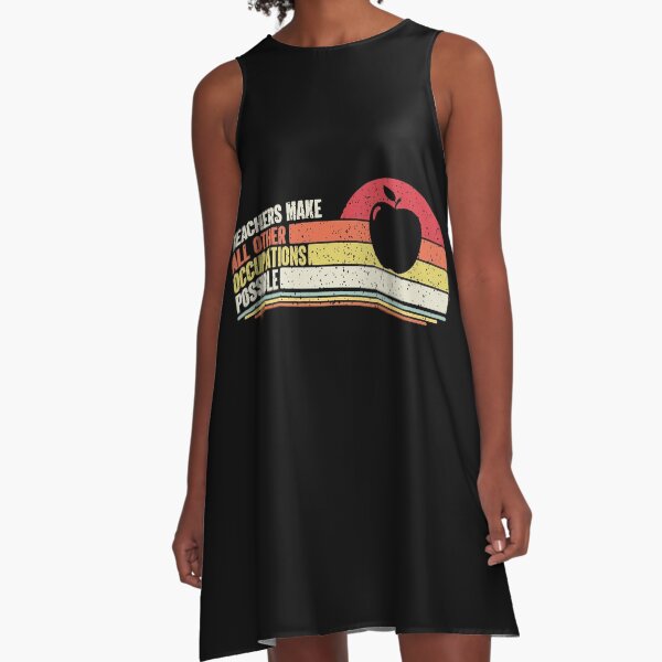 Item preview, Teachers Make All Other Occupations Possible Retro Vintage designed and sold by RedQuality.