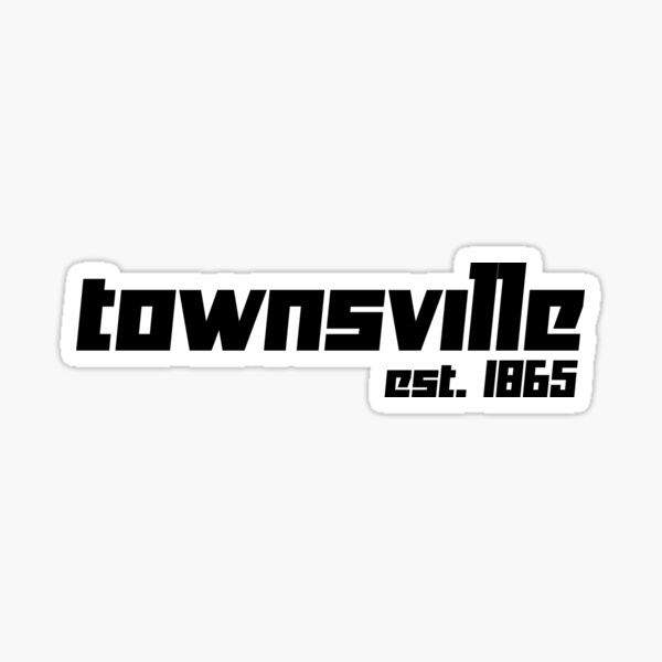 "Townsville" Sticker for Sale by LeyWay Redbubble