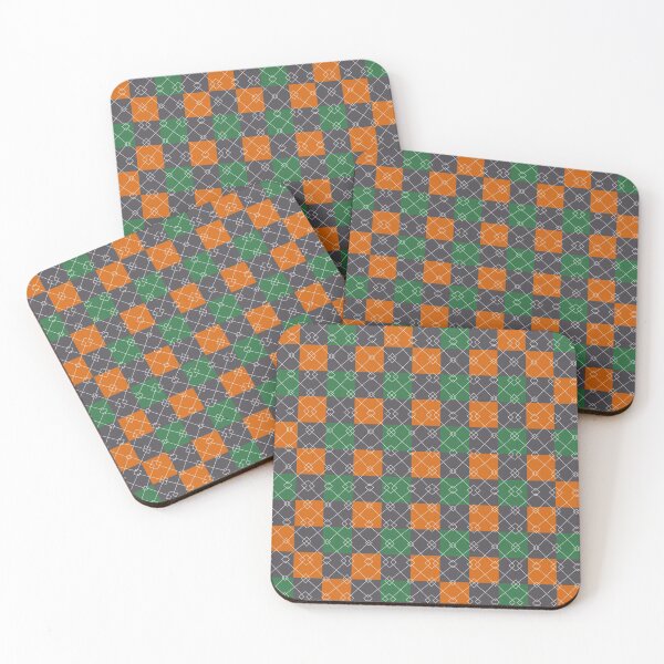 Item preview, Zig Zag Grey Green Orange  designed and sold by Antava.
