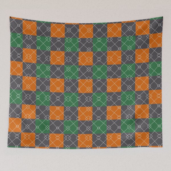 Item preview, Zig Zag Grey Green Orange  designed and sold by Antava.