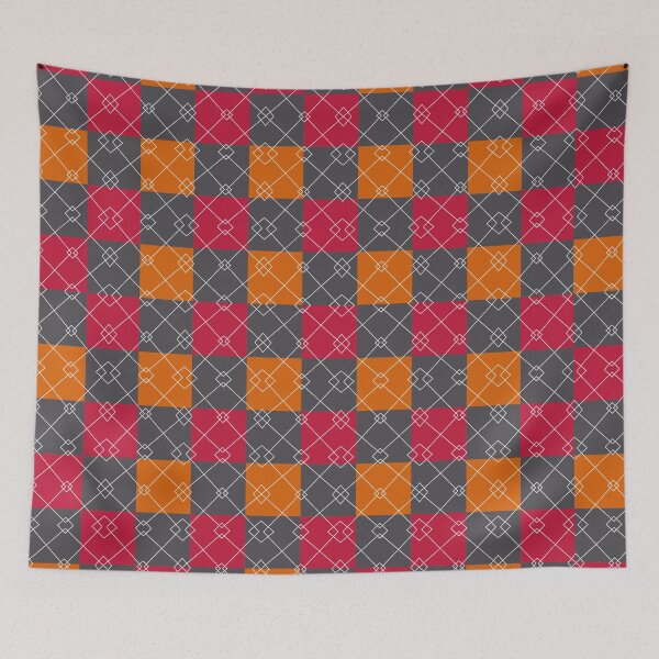 Item preview, Zig Zag Grey Pink Orange designed and sold by Antava.