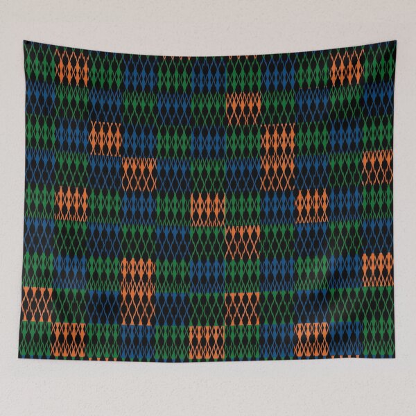 Item preview, matrix green blue  orange designed and sold by Antava.