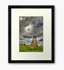 Straw Dalek Framed Print