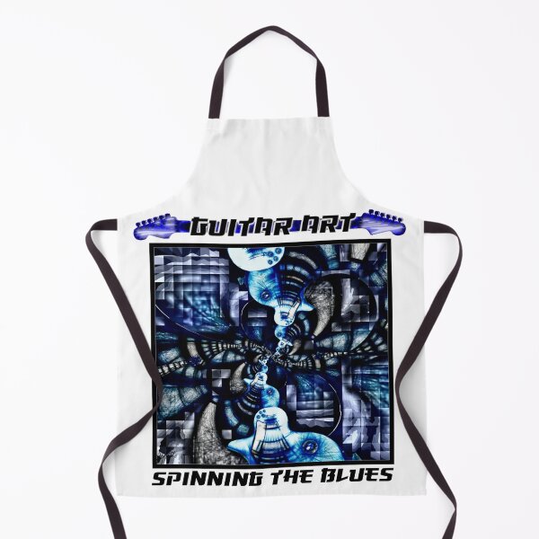 Item preview, GUITAR ART: SPINNING THE BLUES designed and sold by Britt's Addiction.