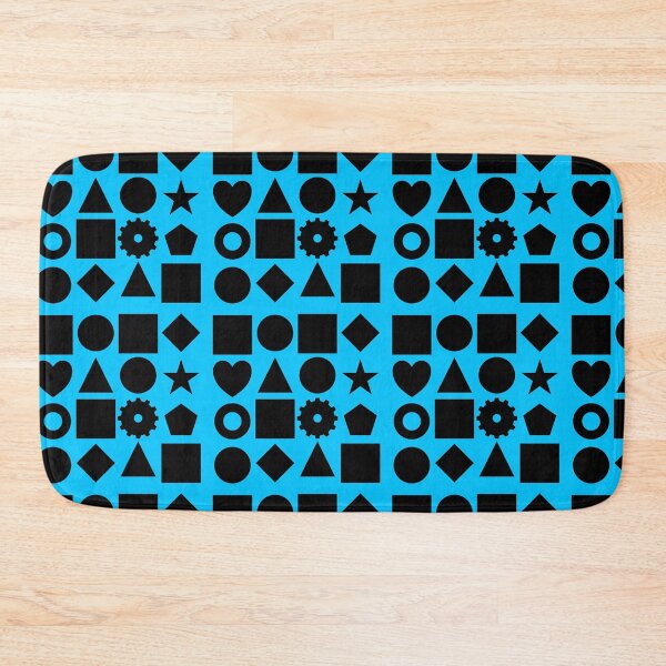 Item preview, Black Shapes Basics Pattern designed and sold by Russ  Fagle.