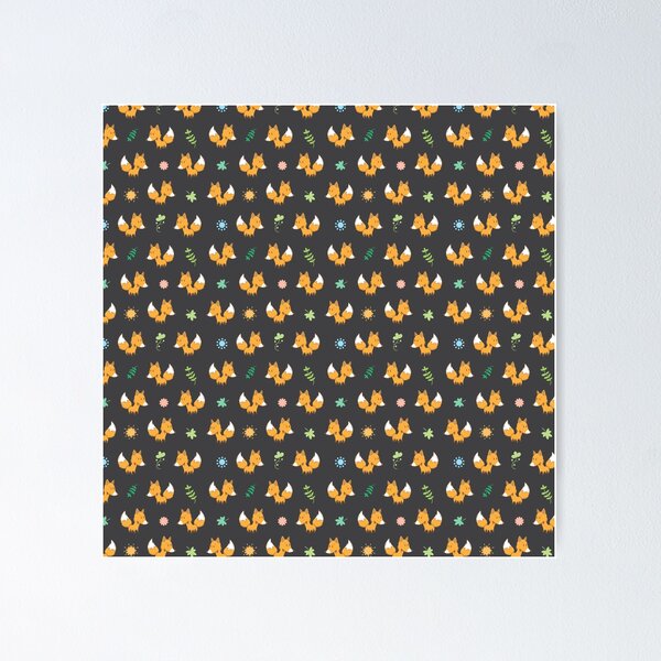 Item preview, Cute Cartoon Foxes designed and sold by heinrichwiqeq.