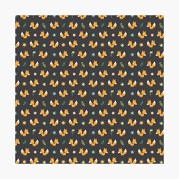 Item preview, Cute Cartoon Foxes designed and sold by heinrichwiqeq.