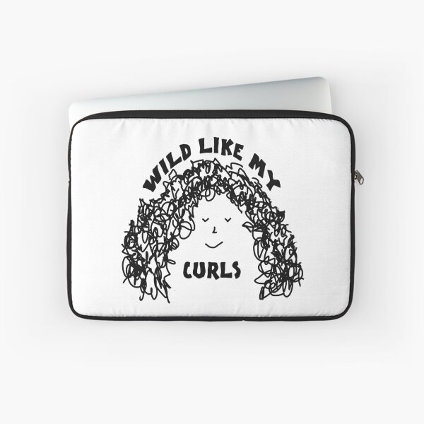 Item preview, Wild like my curls silly designed and sold by oxoxoxo.