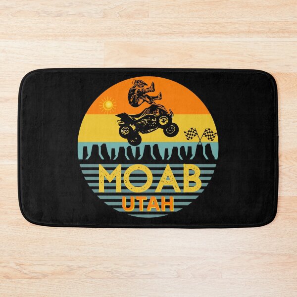 Item preview, Moab Utah Vintage Sunset Dirt Bike designed and sold by artlaila.