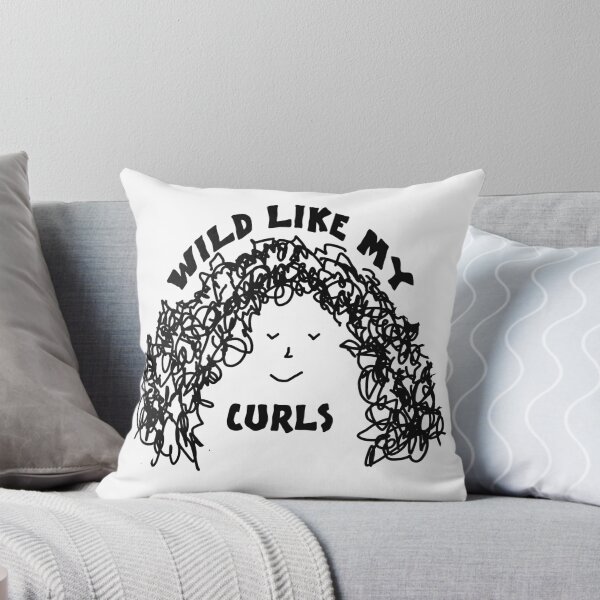 Item preview, Wild like my curls silly designed and sold by oxoxoxo.