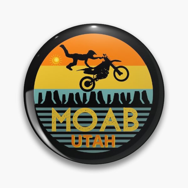 Artikelvorschau, Moab Utah Vintage Sonnenuntergang Dirt Bike entworfen und verkauft von artlaila.