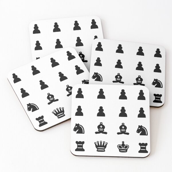Item preview, Black Chess Pieces designed and sold by Adel Qasem.