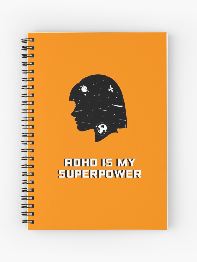 Thumbnail 1 of 3, Journal, Adhd is my superpower adhd is awesome designed and sold by Fatamimosh.