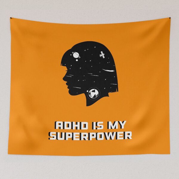Item preview, Adhd is my superpower adhd is awesome  designed and sold by Fatamimosh.