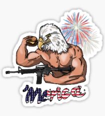 'Merica Sticker