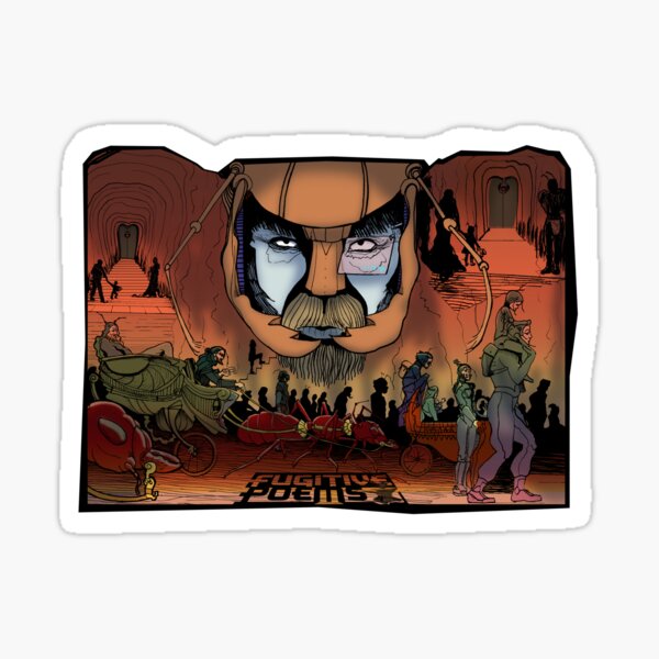"Shelter in Flames" Page Detail Sticker