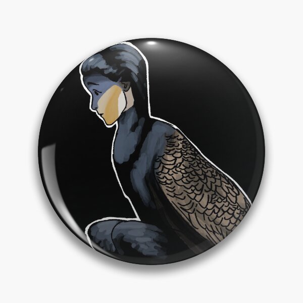Item preview, Cormorant Harpy designed and sold by thistleandspade.