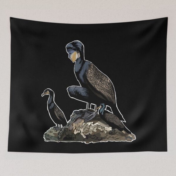 Item preview, Cormorant Harpy designed and sold by thistleandspade.