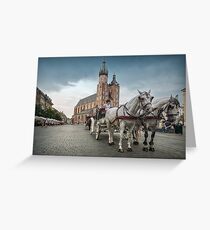 Taxi Greeting Card