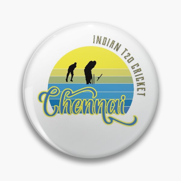 Artikelvorschau, Chennai Team T-20 Cricket-Anhänger entworfen und verkauft von MimsTees.