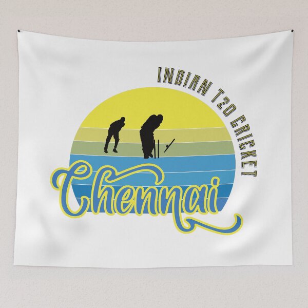 Item preview, Chennai Team T-20 Cricket Supporters  designed and sold by MimsTees.