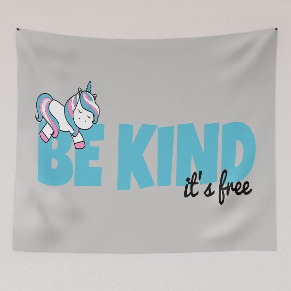 Item preview, Be Kind, It's Free - Trans Unicorn designed and sold by Teamtsunami6.