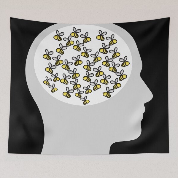 Item preview, ADHD Bees In My Head designed and sold by Mothe3rd.