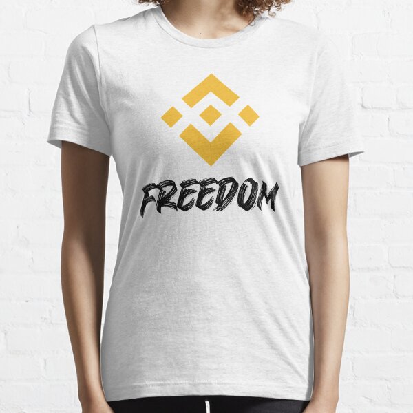 Crypto-monnaie Binance T-shirt essentiel