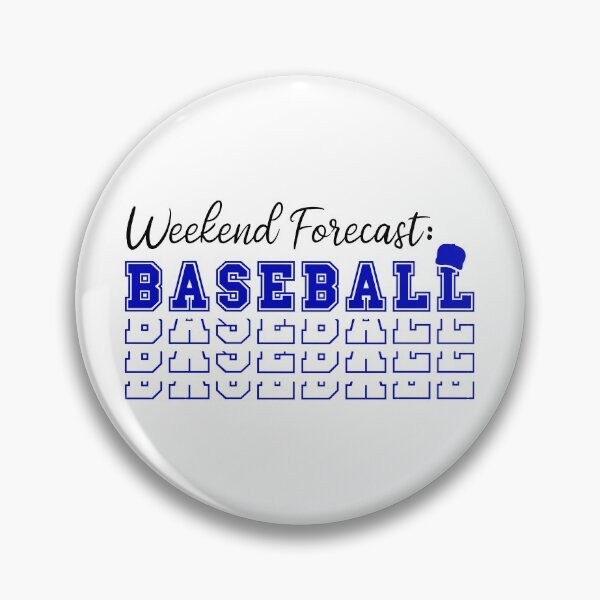 Item preview, Weekend Forecast Baseball Saying / Love Sport / Play, Fans design designed and sold by CreatedByHeidi.