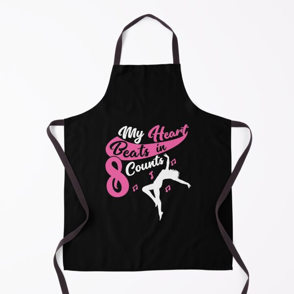 Item preview, Heart Beats 8 Counts Dance Quote / Love Dancing, Dancer design designed and sold by CreatedByHeidi.