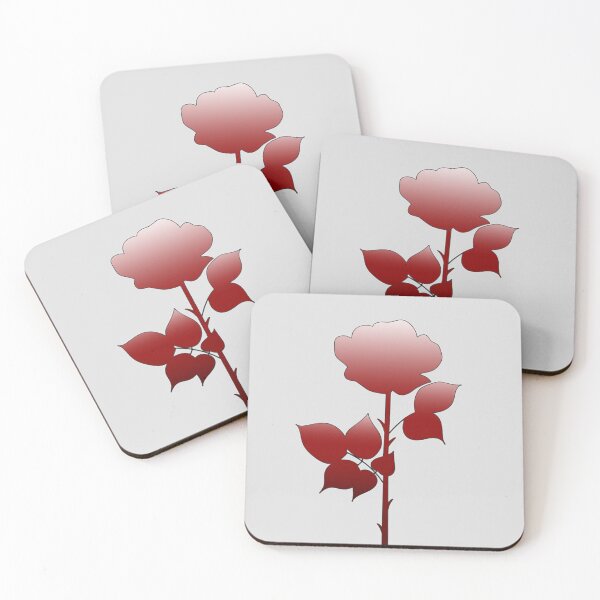 Item preview, Ignorant Tattoo Style Rose - Ombre Silohette designed and sold by 10pmCreations.