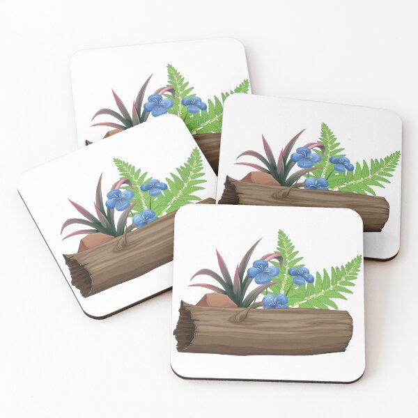 Item preview, Flowers On Rocks And Wood designed and sold by EVERTEESLOVER.