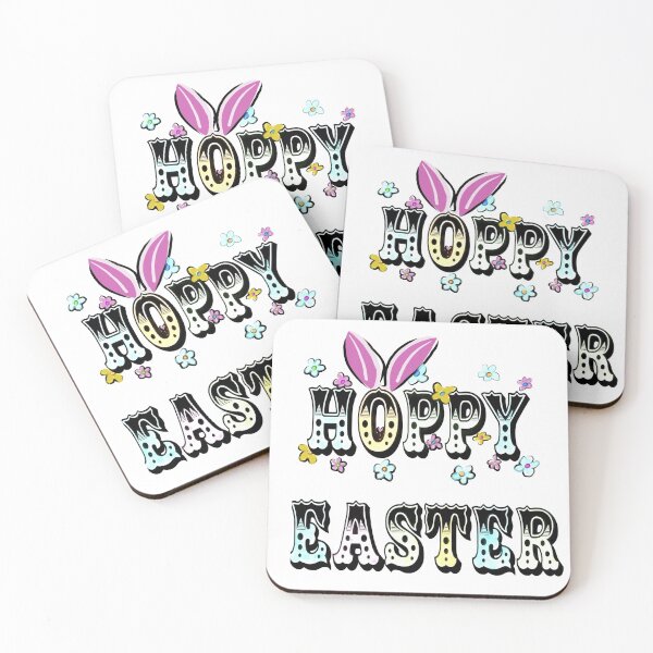 Item preview, Hoppy Easter - Happy Easter bunny ears designed and sold by janicerafael.