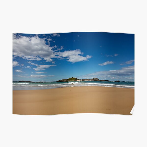 Another glorious day on Sawtell Beach Poster