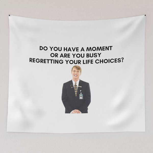 Item preview, 30 Rock - Kenneth - Do you have a moment or are you busy regretting your life choices? designed and sold by LeoSpaceman.