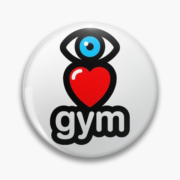 Item preview, i love gym - vertical designed and sold by MisterSquid.