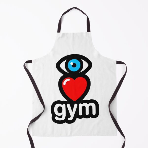 Item preview, i love gym - vertical designed and sold by MisterSquid.