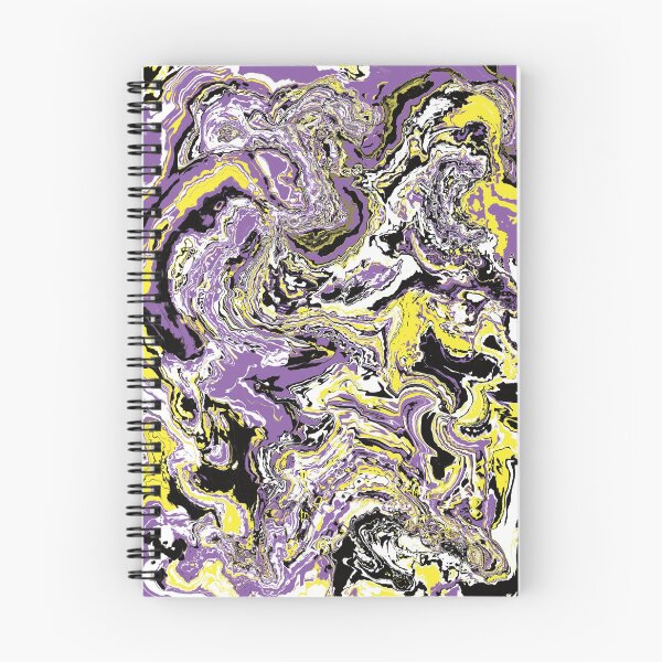 Item preview, Nonbinary Pride Swirl designed and sold by Ispeakgeek.