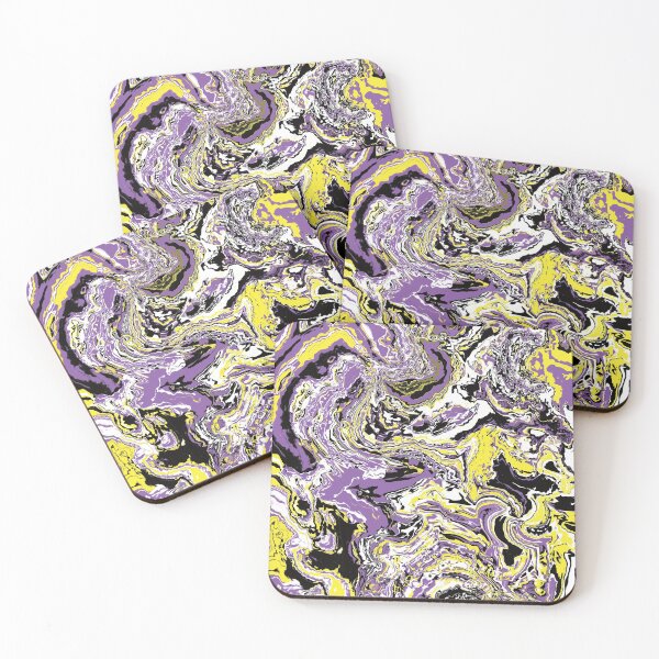 Item preview, Nonbinary Pride Swirl designed and sold by Ispeakgeek.
