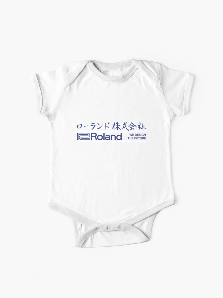 Roland Logo Japanese Baby One Piece By Achiachi Redbubble