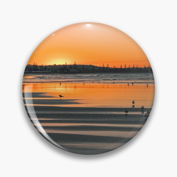 Item preview, Sunset Gathering Of Birds On A Beach designed and sold by Catherine Reading.